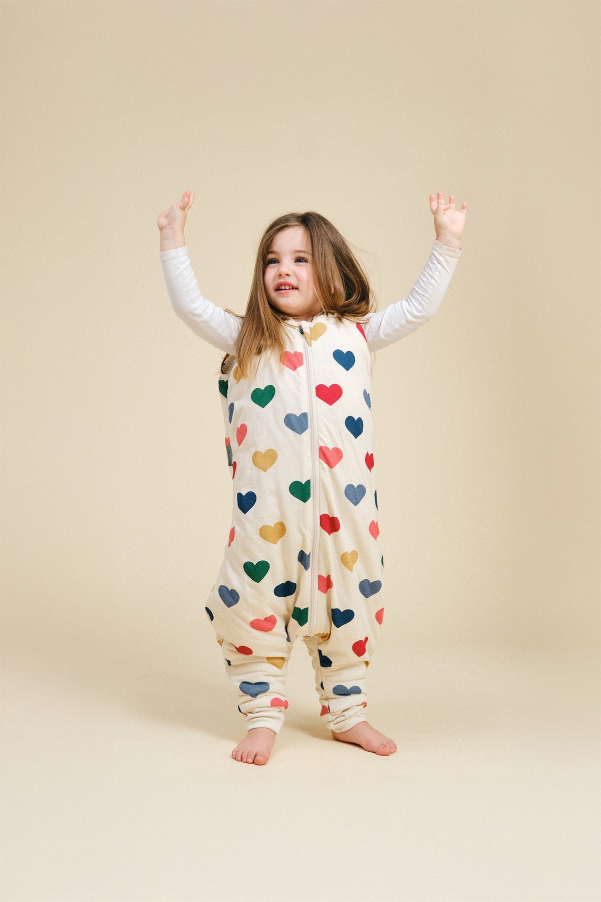 Pijama manta TOG 2.5 Molis&Co - Hearts