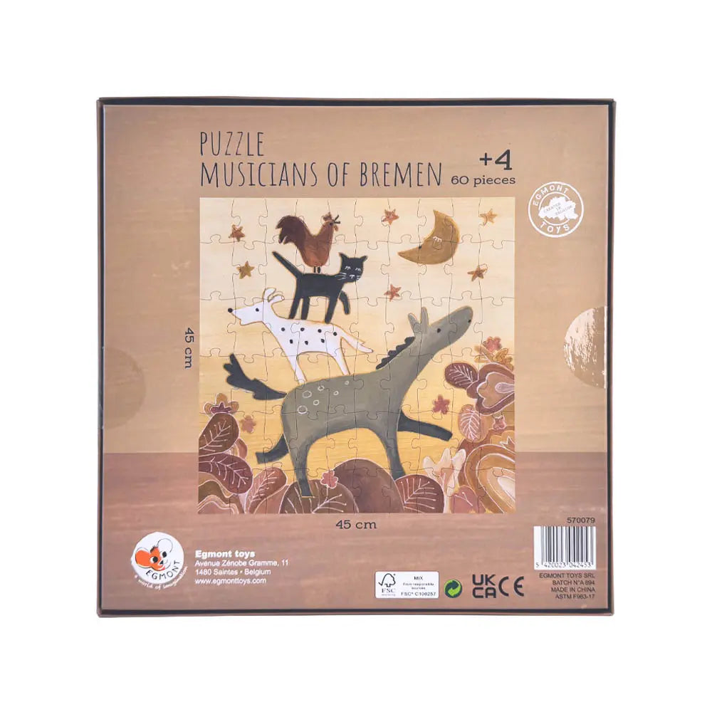 Puzzle armado con la torre de Bremen