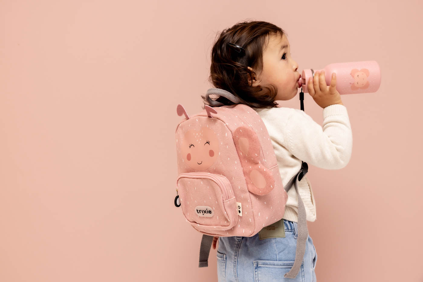 Botella de beber 350ml - Mrs. Butterfly | Trixie (vista 5)