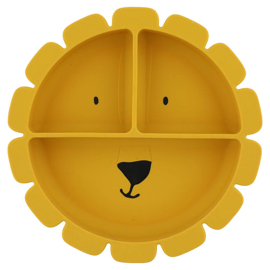 Plato compartimentado de silicona con ventosa - Mr. Lion | Trixie