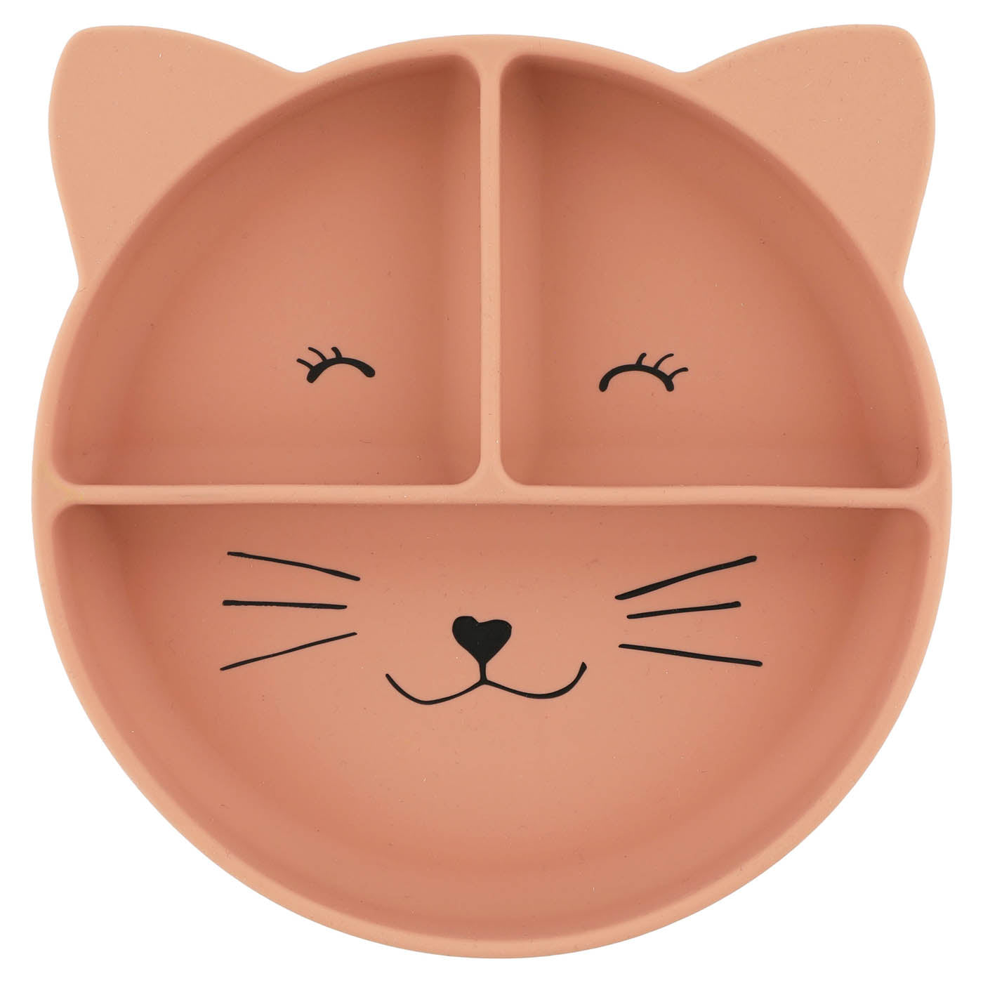 Plato compartimentado de silicona con ventosa - Mrs. Cat | Trixie