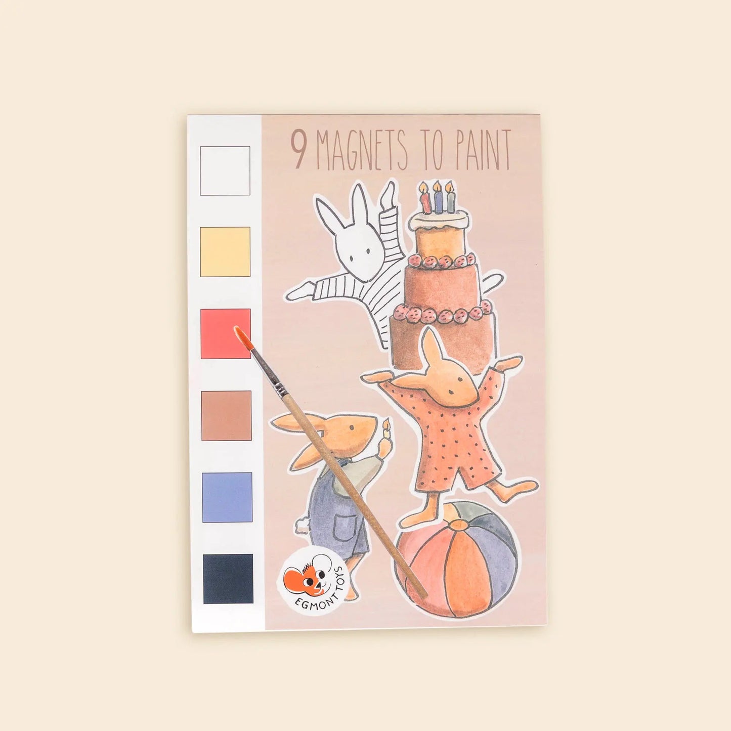Imanes para Colorear Egmont - kit completo