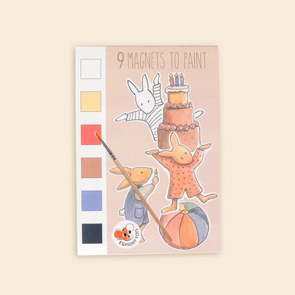 Imanes para Colorear Egmont - kit completo