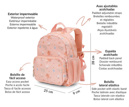 Mochila infantil - Mouse Fairies | Tutete (medidas)