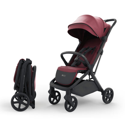 Silla de paseo Kinderkraft Nubi 3 — Borgoña