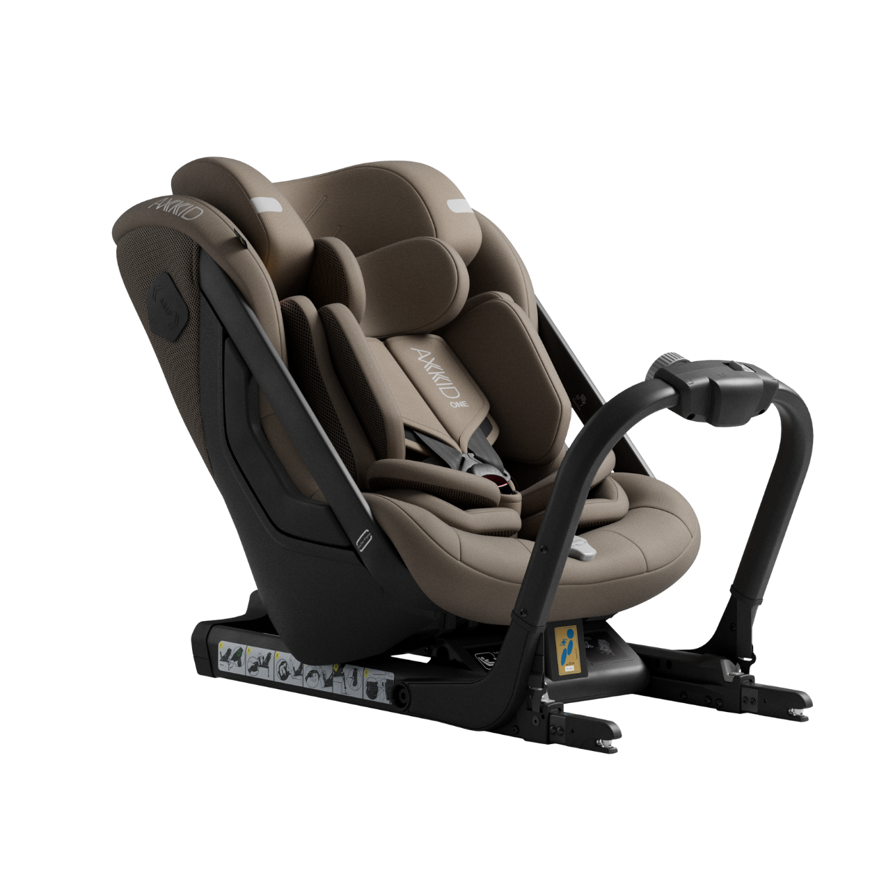Silla de coche Axkid One+ 3 — Driftwood Beige