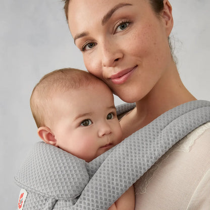 Mochila portabebés ergonómica Ergobaby Omni Deluxe Mesh - Gris Perla