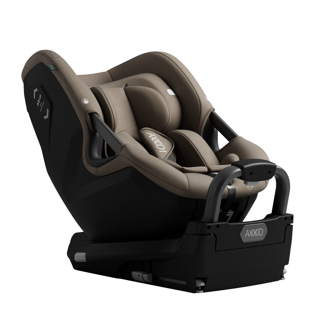 Silla giratoria Axkid Spinkid 2 — Driftwood Beige