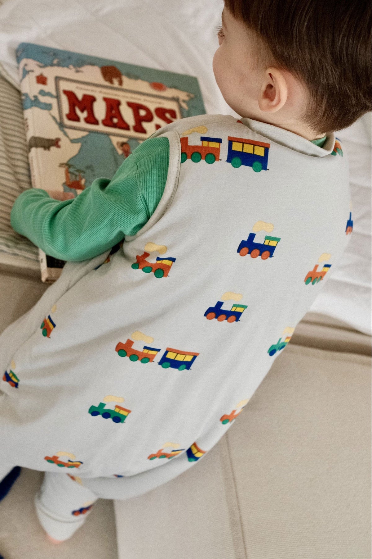 Pijama manta TOG 2.5 Molis&Co - Tiny Trains