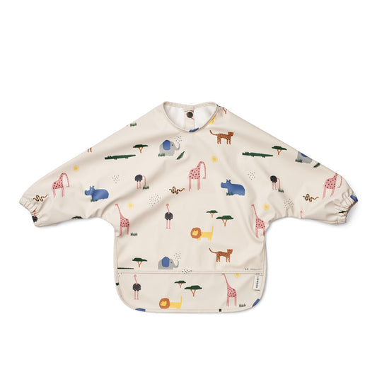 Merle Printed Cape Bib