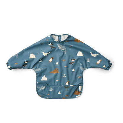 Merle Printed Cape Bib - Arctic Sea / Ocean view