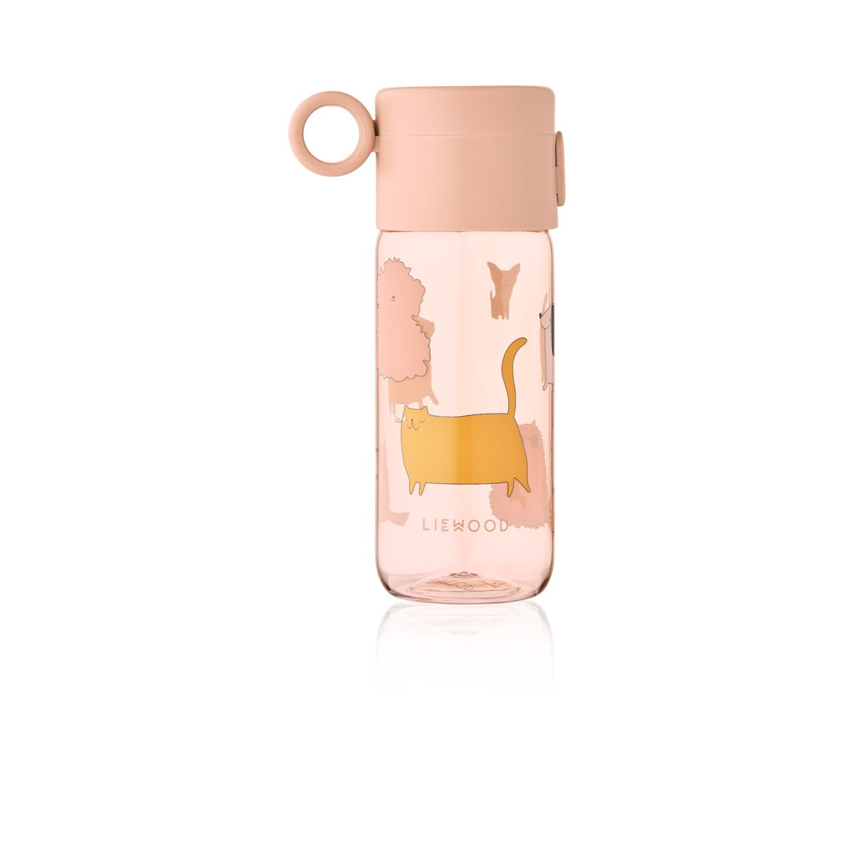 Clemence Tritan Bottle 350 ml - Cats and Dogs / Sandy