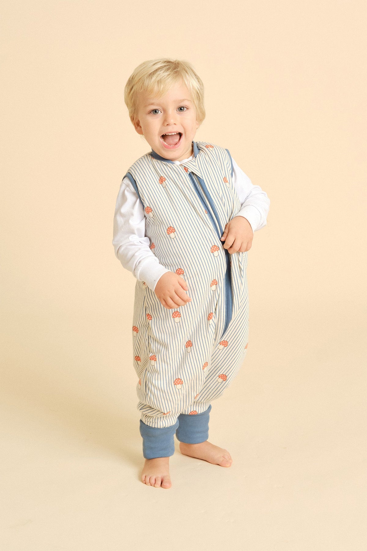 Pijama manta con calcetines TOG 1 Molis&Co - Mushrooms