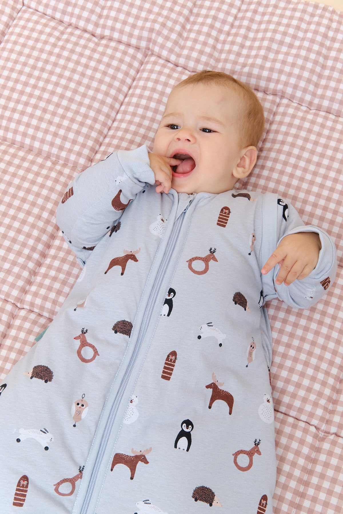 Saco de dormir con mangas TOG 2.5 Molis&Co - Winter Animals