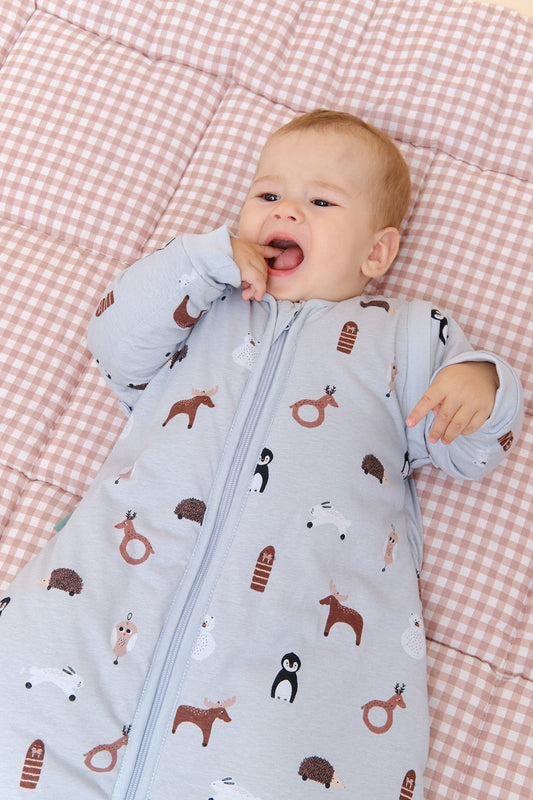 Saco de dormir con mangas TOG 2.5 Molis&Co - Winter Animals