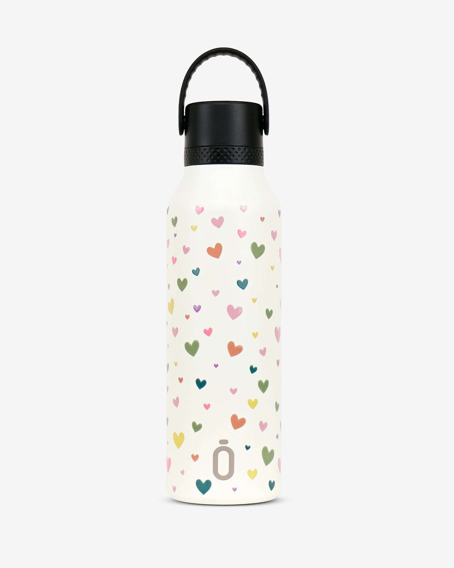 Botella térmica Runbott Mii 600 ml – Confeti Corazones Nata