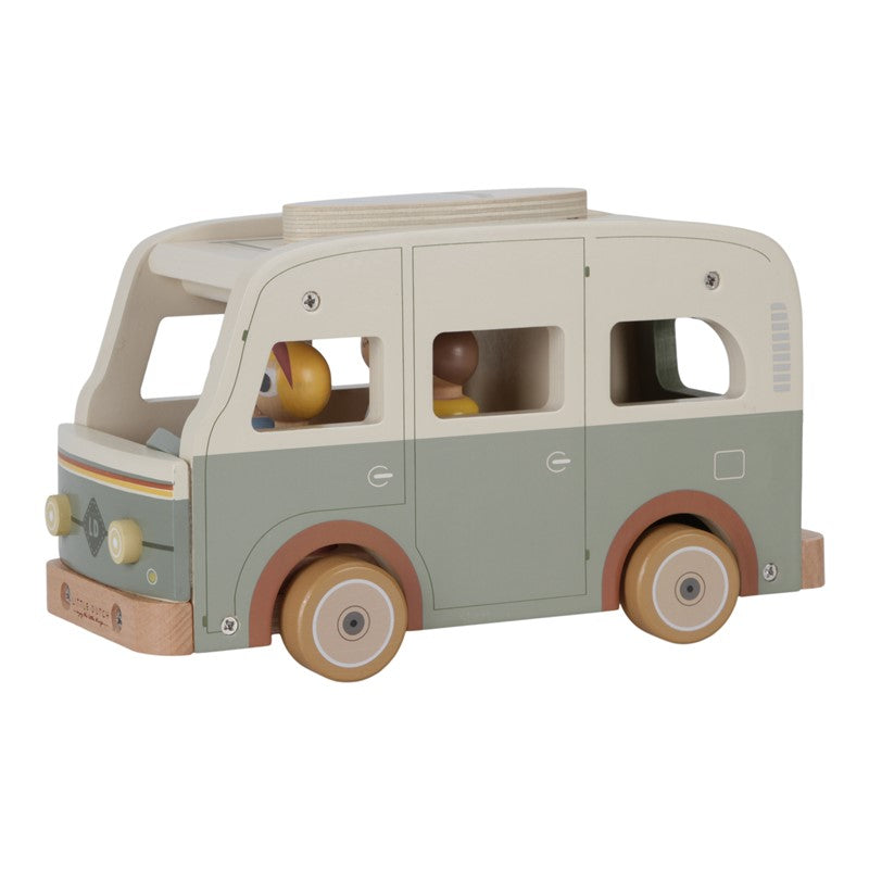 Furgoneta Retro y Muñecos Encajables FSC Little Dutch