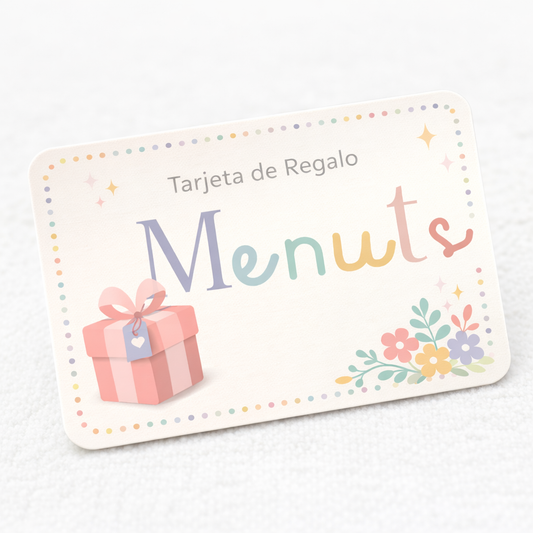 Tarjeta regalo de Menuts