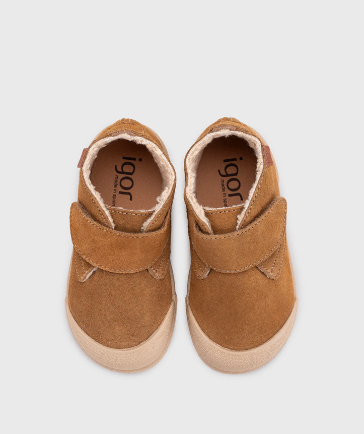 Botines TUI Igor cognac, suela flexible