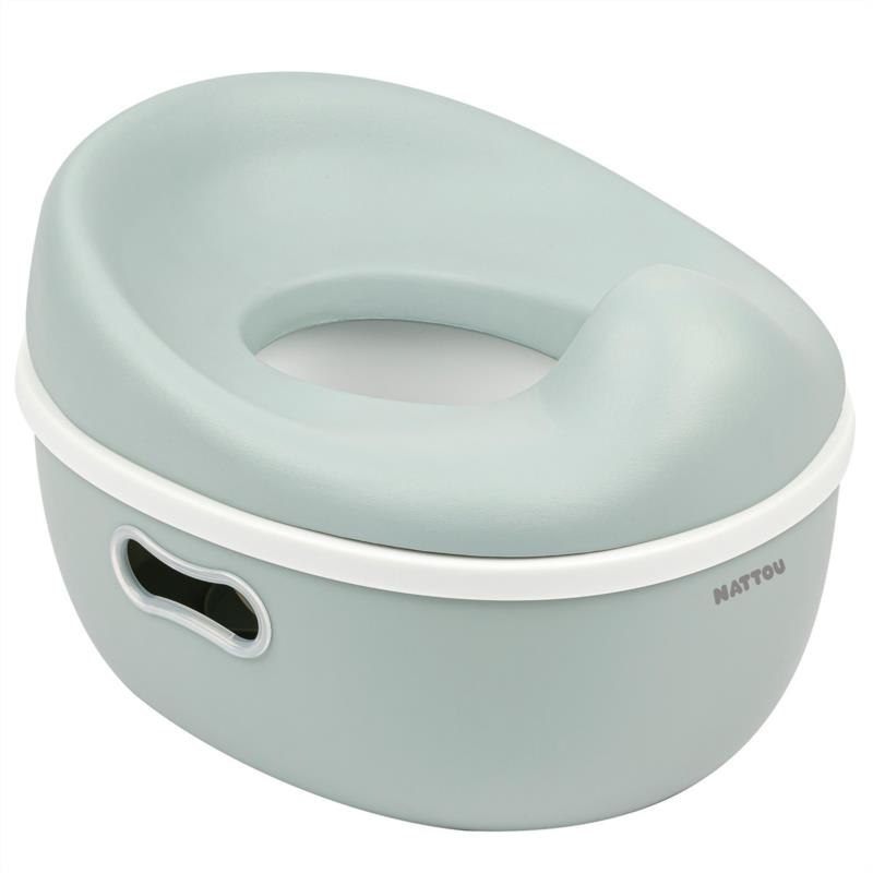 Orinal Verde Nattou Potty evolutivo 3 en 1 - detalle