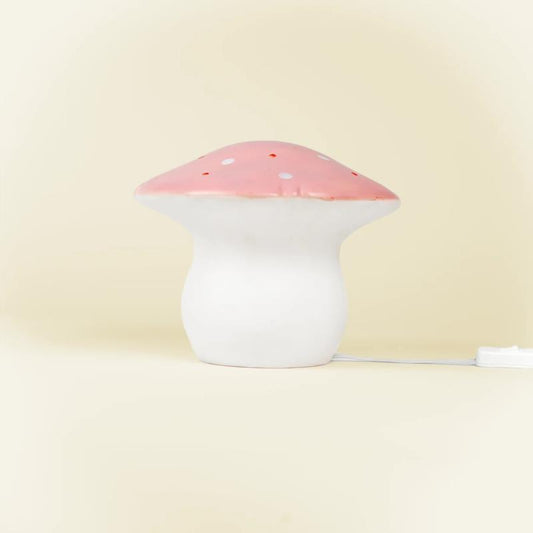 Lámpara Quitamiedos Seta Mediana Rosa Vintage