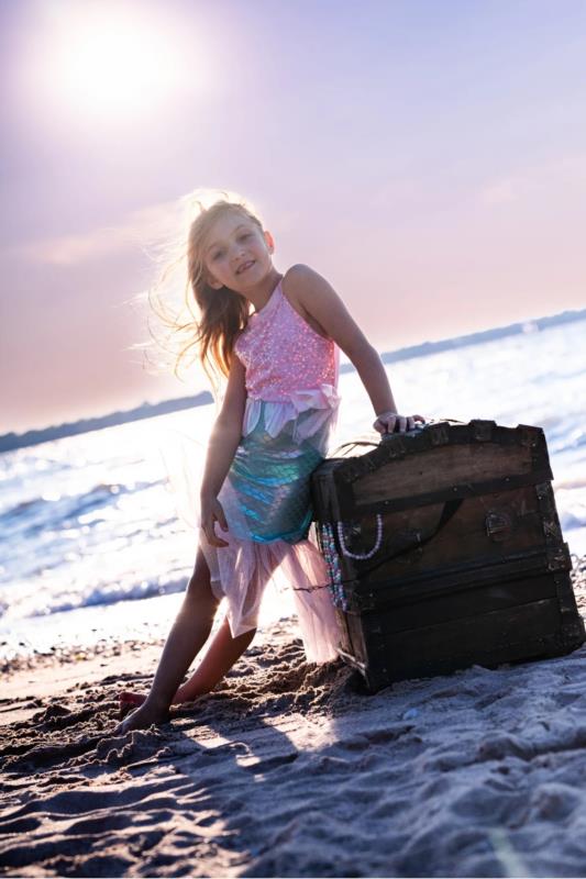 Disfraz Sirena niña 3-4