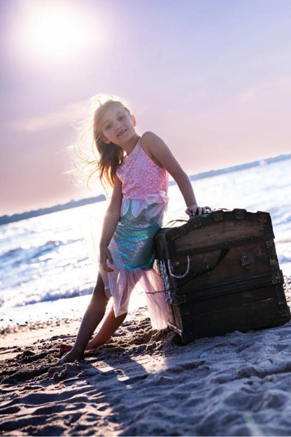 Disfraz Sirena niña 3-4