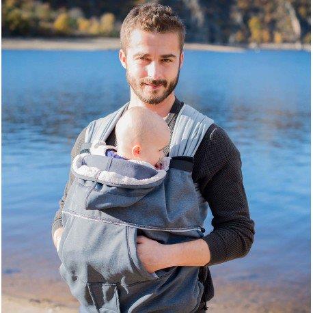 Cobertor de porteo 3 en 1 Néobulle Grey Talla única