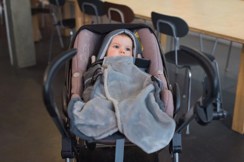 Cobertor de porteo 3 en 1 Néobulle Grey Talla única