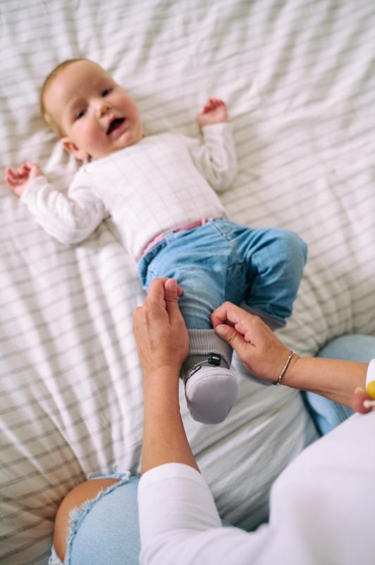 Booties de porteo Momawo Grey