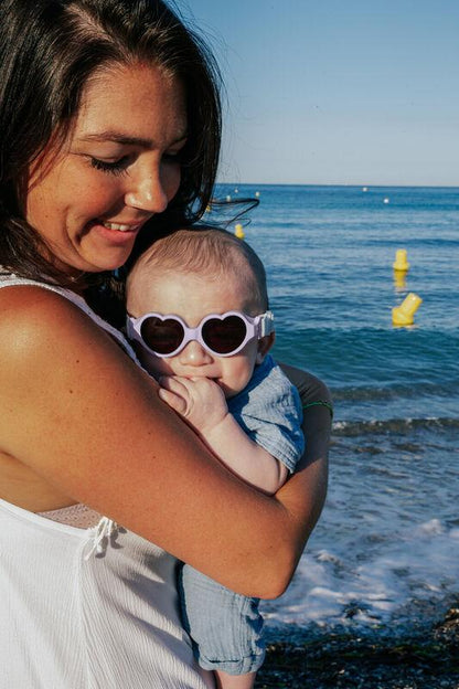 Gafas 0-9 mois BABY COEUR Lila - detalle