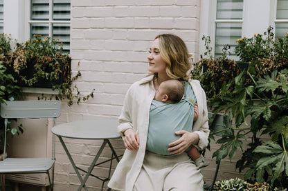 Portabebé Evolutivo Fular Mochila Boba Bliss Sea Mist Talla única