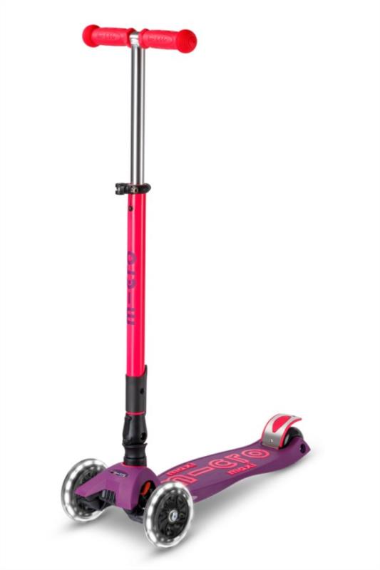 MAXI DELUXE Plegable NEON LED LILA-ROSA
