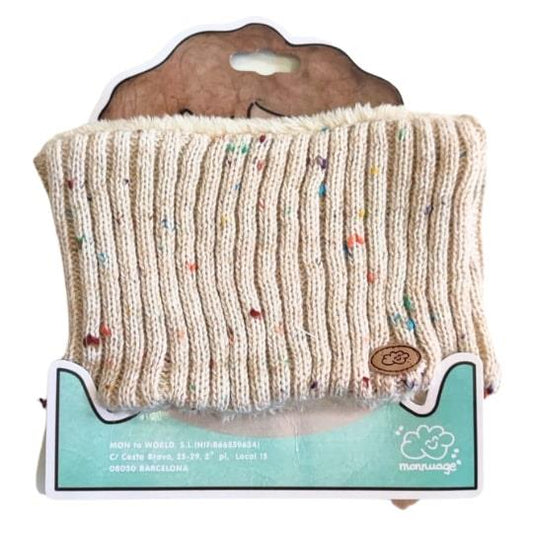Cuello Junior Peludito Crudo