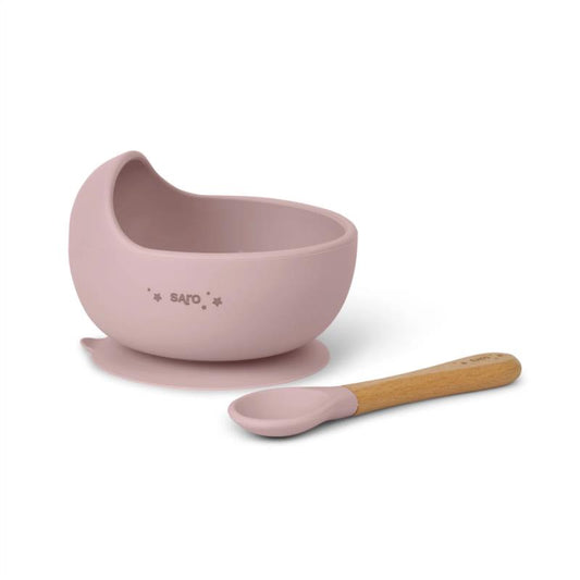 Set de alimentación Nordic Wave Rosa empolvado
