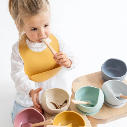 Set de alimentación Nordic Wave Rosa empolvado - vista alternativa