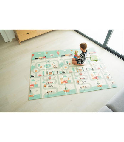ALFOMBRA DE JUEGOS TOWN JUNGLE - detalle