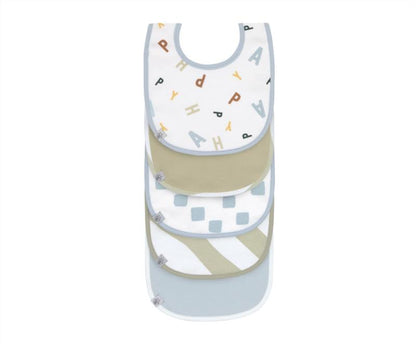 PACK DE 5 BABEROS LASSIG HAPPY
