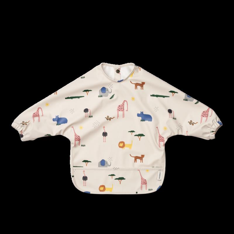 Merle Printed Cape Bib