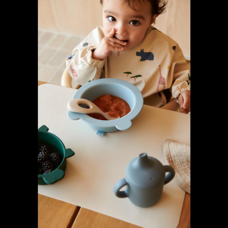 Merle Printed Cape Bib