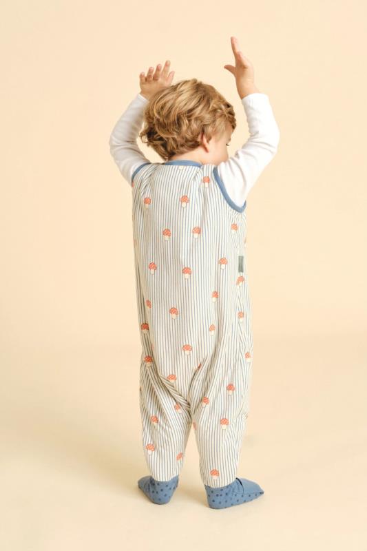 Pijama manta con calcetines antideslizantes - Mushrooms - TOG 1 - 1Y (70-80 cm) - detalle 2