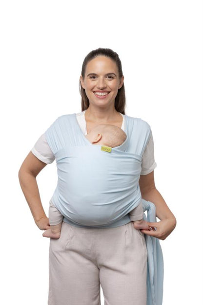 Fular elástico portabebés Boba Wrap Bambú Serenity Light Blue Talla única