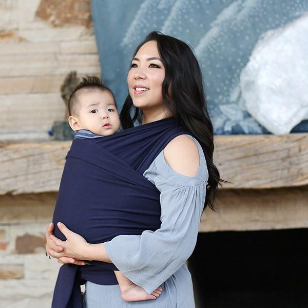 Fular elástico portabebé Boba Wrap Navy blue Talla única