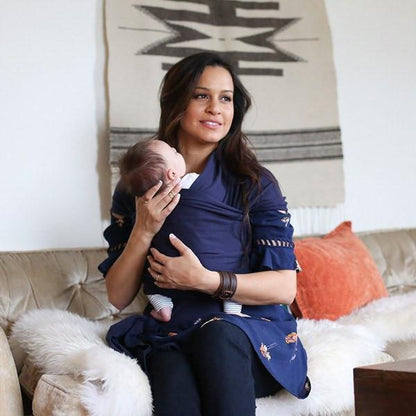 Fular elástico portabebé Boba Wrap Navy blue Talla única