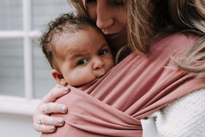 Fular elástico portabebé Boba Wrap Dusty Pink Talla única