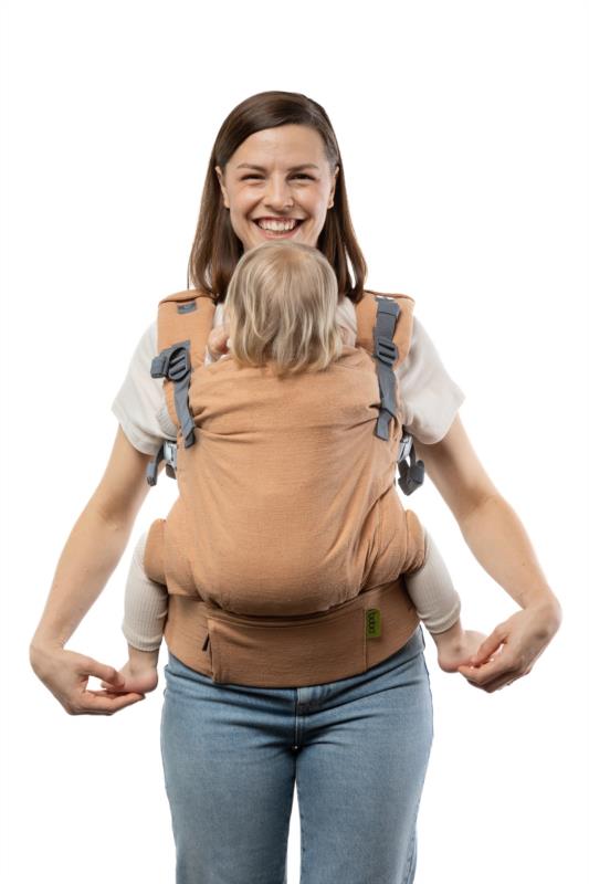 Mochila Evolutiva Portabebé Boba X Linen Rye Talla única