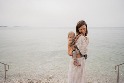 Mochila Evolutiva Portabebé Boba X Linen Rye Talla única