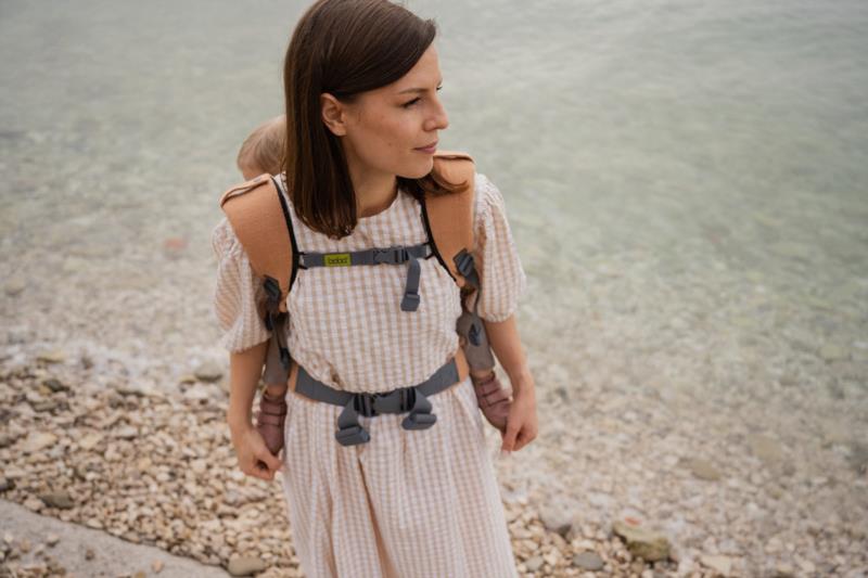 Mochila Evolutiva Portabebé Boba X Linen Rye Talla única