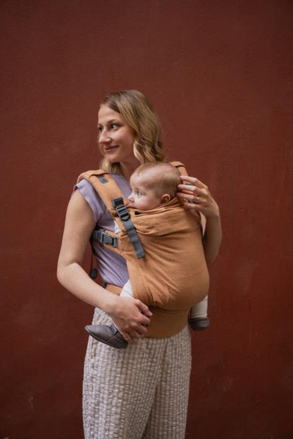 Mochila Evolutiva Portabebé Boba X Linen Rye Talla única