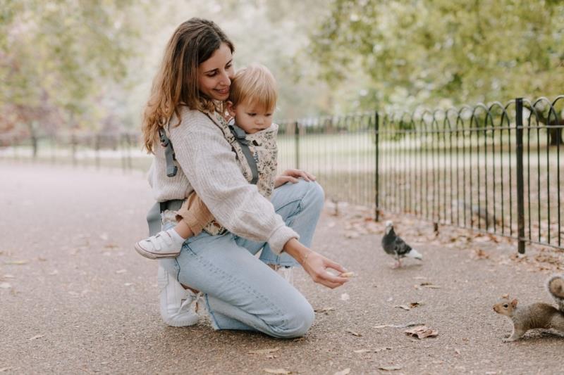 Mochila Evolutiva Portabebé Boba X Winter Garden Talla única